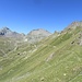 il bivio per Col Pontonnet / Tour Ponton (visibile sullo sfondo a dx, Costazza a sx)