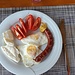 Le petit-déjeuner du lendemain. Va falloir changer nos habitudes,