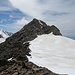 Rückblick zum überschrittenen, namenlosen Gipfel
