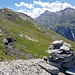 Die Eisenerz-Abbaustelle Fianel nahe dem Sattel Pt. 2328