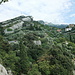 Blick Richtung dem Klettergarten Belvedere