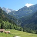 Rückblick von La Luy in die Saufla-Schlucht