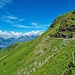 ...und dann noch auf der nördlichen Seite des Rundwegs zurück zur Maschgenkamm Bergstation.