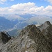 Blick von der Cima di Salimmo nordwärts nach Ponte di Legno