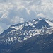 Piz Lagrev im Zoom; davor der dunkle Piz Polaschin