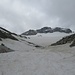 Aufstieg im sulzigen Schnee zum Gletscher