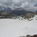 Rückblick: Größen der Bernina in Wolken gehüllt