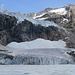 Der obere Teil des Gletschers ist nicht mehr mit dem unteren verbunden.