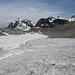 Rückblick bei der Gletscherüberschreitung