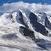 Panorama Piz Trovat: Piz Cambrena, Piz Palü, Bellavista, Piz Bernina
