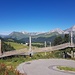 Bärenland Arosa: Plattform bei der Mittelstation der Weisshornbahn zur Beobachtung von Bären aus schlechten Haltungsbedingungen wie etwa Tanzbären