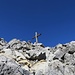Das Gipfelkreuz ist bald erreicht (Foto vom Abstieg)