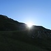 Um 07.43 Uhr erreicht uns die Sonne
