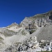 Der weitere Anstieg zur Mulde Pariel