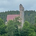 Burg Berneck mit der 38 Meter hohen Schildmauer