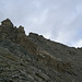 Vom Südgrat des Piz Surparé Blick zum Gipfel (hinten)