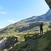 Sbuchiamo sul pianoro dell Alpe Rifugio Scarada