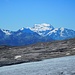 Blick vom Glacier de Tsanfleuron nach Süden zum Grand Combin
