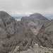 Blick vom Gipfel der Cima Sassara zu den morgigen Zielen Sasso Alto und Corno di Flavona