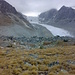 Glacier de Brenay, ich befinde mich auf dem Col de Tsoiferet