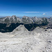 Blick nach Norden im Abstieg - Östliche Karwendelspitze & Co
