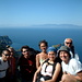 Autoscatto: Luca, Debora, Jack, Lella, Franzy, Zarina, Aldo e......la Corsica sullo sfondo!