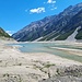 <b>Il Lago di Livigno ha poca acqua.</b>