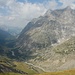 Tiefblick ins Italienische Val Ferret...
