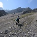Abkürzung durch die Geröllhalde