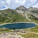 der obere See ist weit hübscher - rein farblich - auch wenn es ein Stausee ist - es wurde auch gebadet