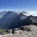 und der Blick Richtung Berner Oberland und Rhonetal
