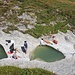 Riviera-Feeling. Badetipp: Je grösser der Topf, desto kälter das Wasser
