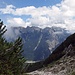 Blick zum Mittenwalder Klettersteig