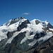 Gletscherwelt - Rimpfischhorn und Strahlhorn an einem strahlenden Nachmittag