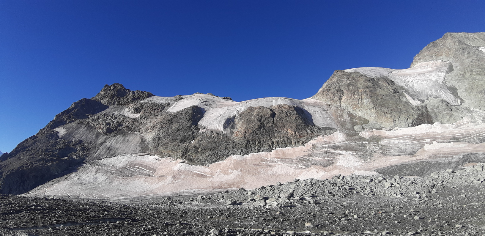 Nordflanke des Unter Gabelhorn Fotos