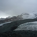 Eindrückliche Gletscherzungen: Hohlaub- und Allalingletscher