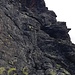 Über die Kante rechts im Bild kann der Gipfelturm der Nordschulter bezwungen werden (II-III).