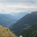 Blick von der Matatzspitze nach Süden Richtung Meran.