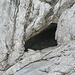 Beim Rückweg komme ich an der Biwakhöhle vorbei.