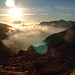 Zauberhafte Licht- und Wolkenspiele über Südtirol.
