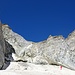 Der Zustieg in den Klettersteig am Schöllijoch war auch schon angenehmer.