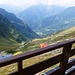 Dalla terrazza del rifugio
