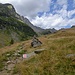 Die Hütte erstmals in Sichtweite (Pt 1927) 