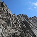 Kettengesicherter Aufstieg vom Glacier du Tseudet zum Col de la Gouille