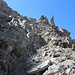 Der Aufstieg vom Glacier du Valsorey zum Col de la Gouille ist durchgehend mit Ketten gesichert.