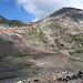 Route über das Gletschervorfeld des Glatscher dil Lai Blau zum Lai Verd und der Fuorcla Gannaretsch