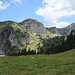 Blick vom Col de Jaman auf den Abstieg