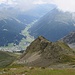 RIchtung Davos, vorne der Punkt 2551 m
