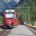 ...und der Zug fährt ohne mich weiter nach Samedan und St. Moritz.