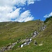 Abstieg nach Melag